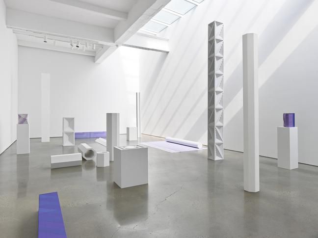 Sara VanDerBeek, Pieced Quilts, Wrapped Forms at Metro Pictures, photo 8