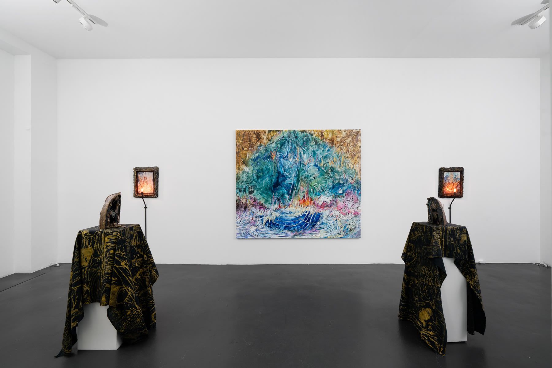 Joris Van de Moortel, Le Poids Du Ciel Illumine La Terre at Nathalie Obadia, photo 4