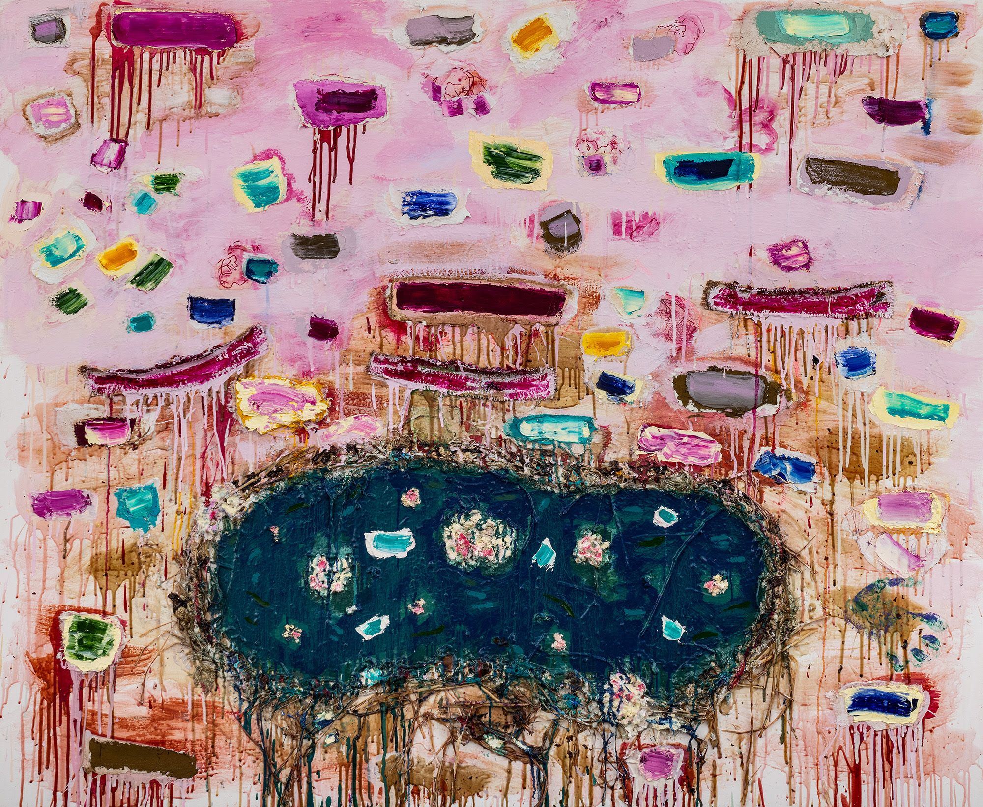 Joan Snyder, Body & Soul at Thaddaeus Ropac, photo 2