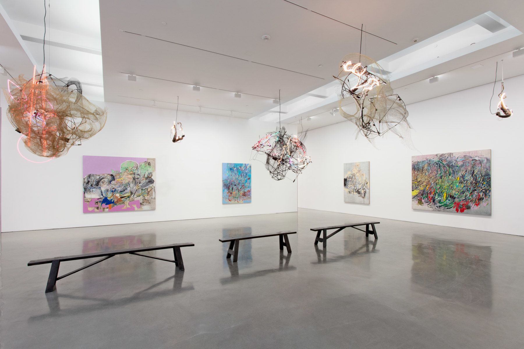 Elliott Hundley, Echo at Regen Projects, photo 7