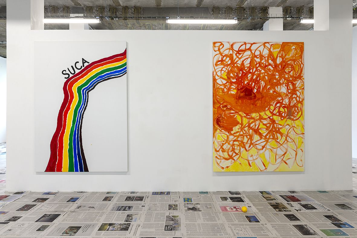 Claire Fontaine, Mostly Sunny at Air de Paris, photo 7