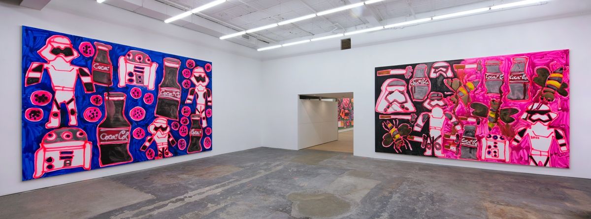 Katherine Bernhardt, Green at Canada, photo 5