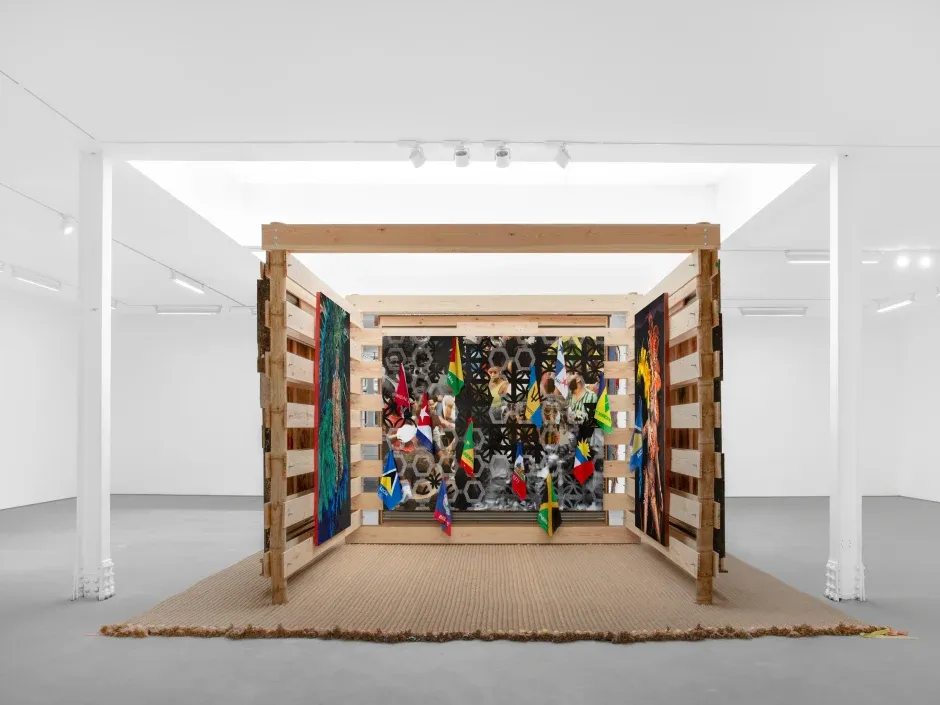 Alvaro Barrington, Grandma’s Land at Sadie Coles, photo 10