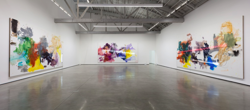 Mary Weatherford, Like The Land Loves The Sea at David Kordansky Gallery, photo 3