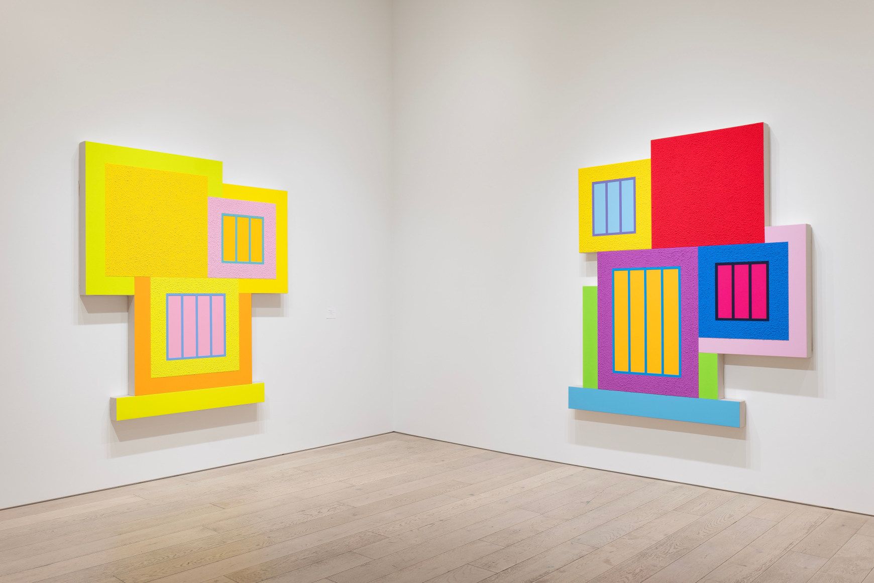 Peter Halley, Peter Halley at Berggruen, photo 2