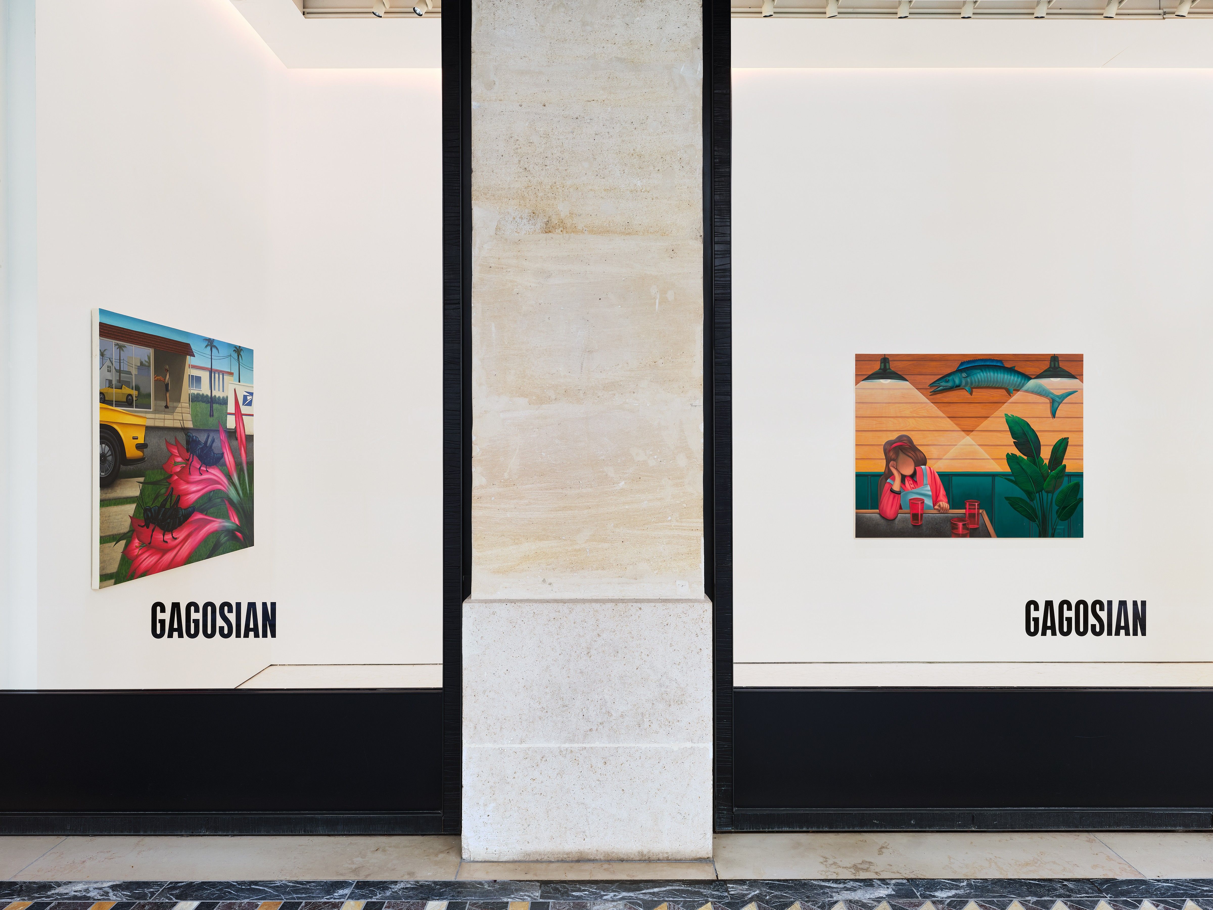 Julie Curtiss, Suburban Lawns at Gagosian, photo 5