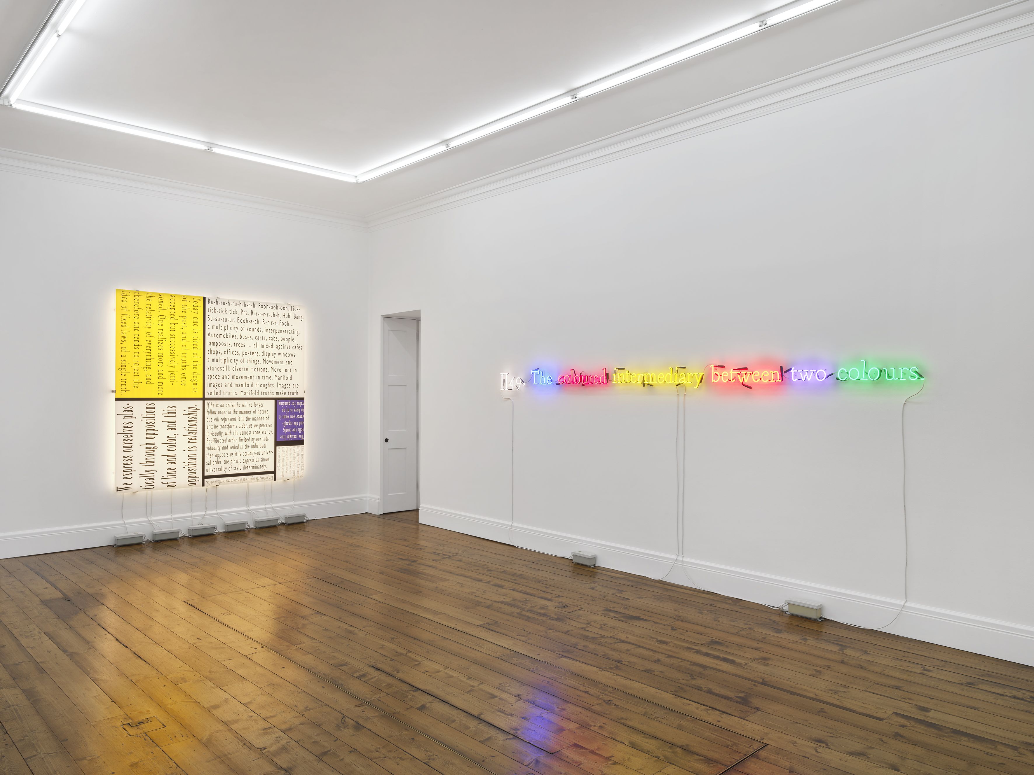 Joseph Kosuth, The Question at Sprüth Magers, photo 11