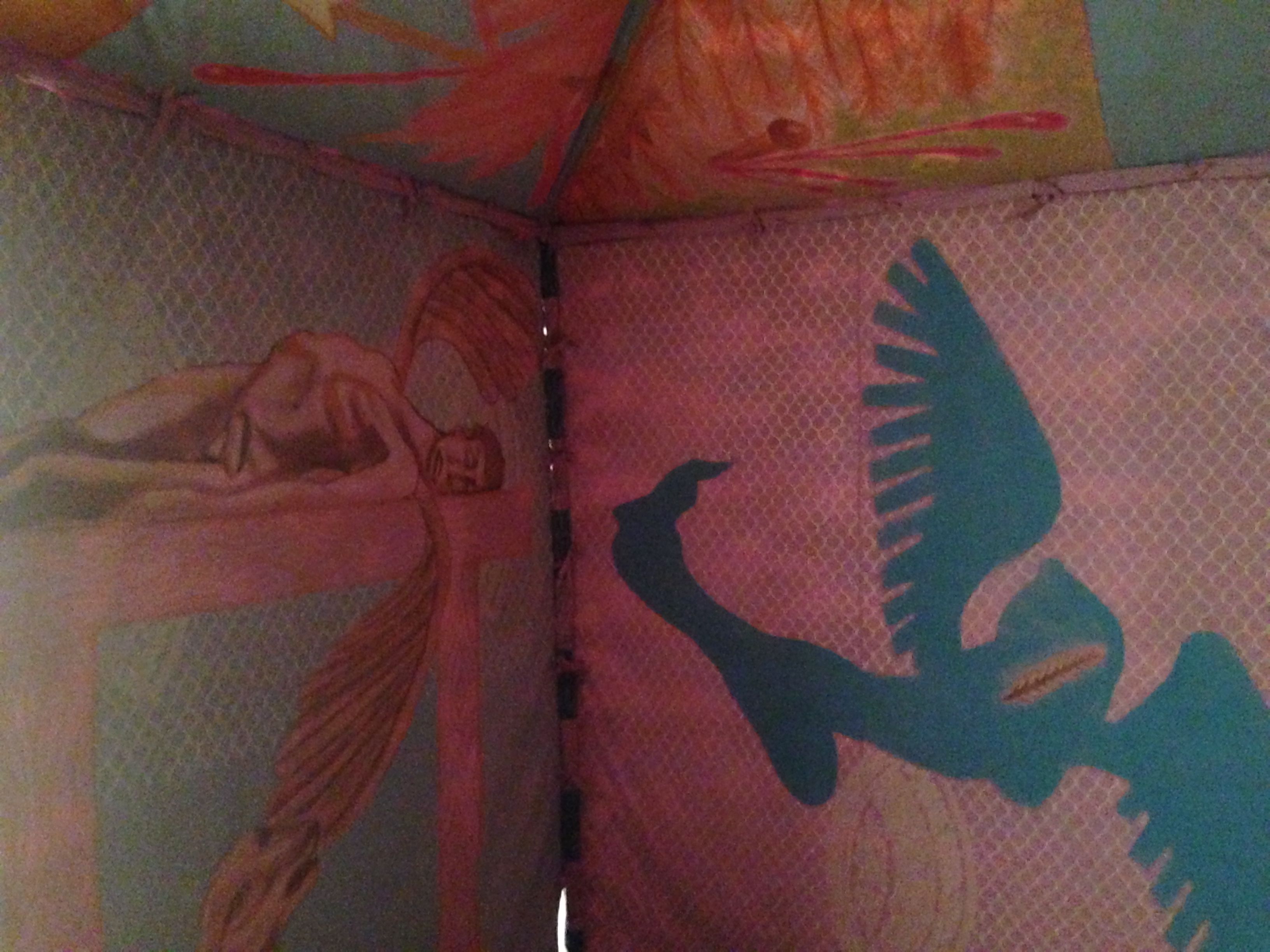 Francesco Clemente, Two Tents at Mary Boone, photo 6