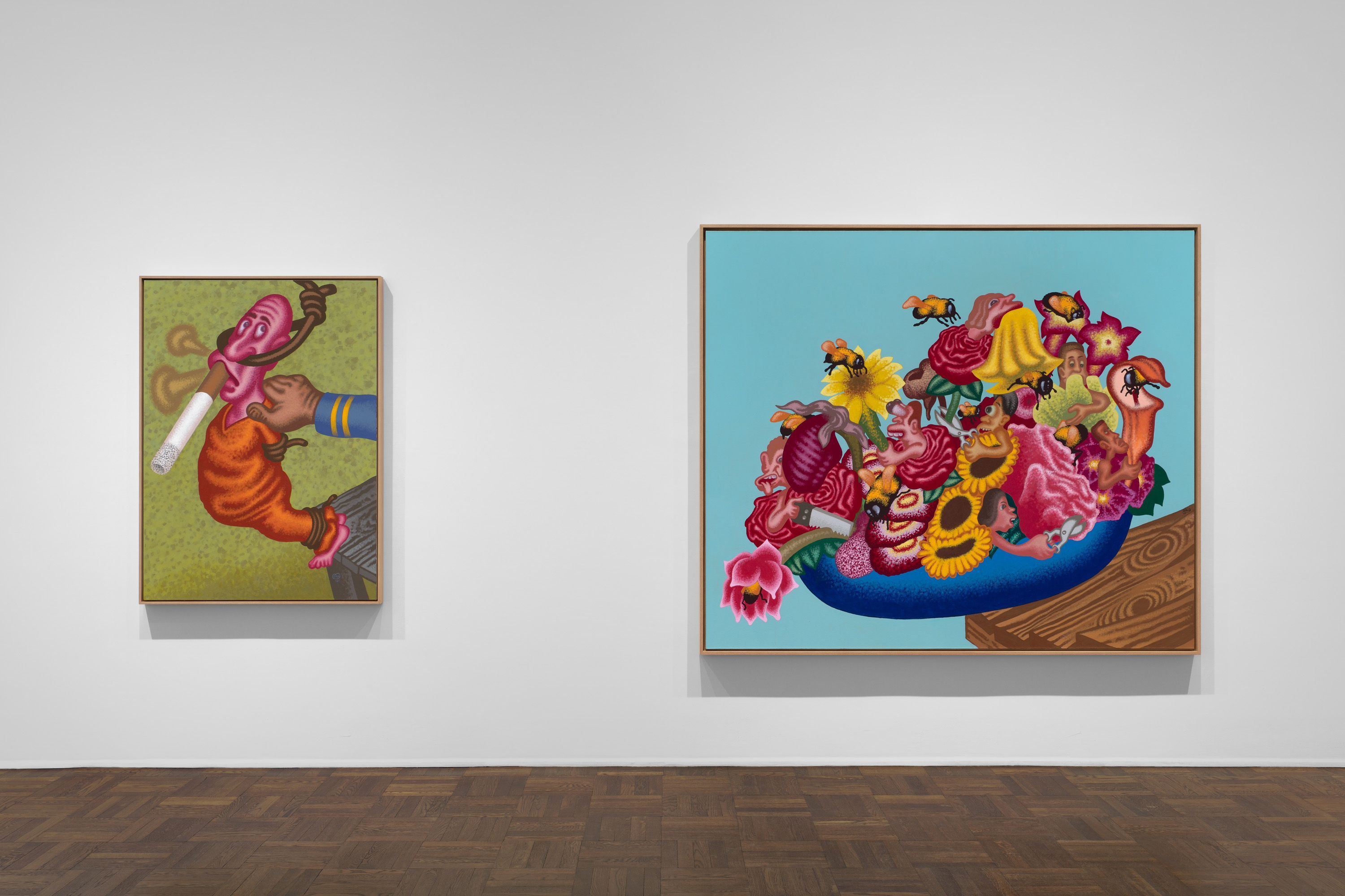 Peter Saul, New Paintings at Michael Werner, photo 5
