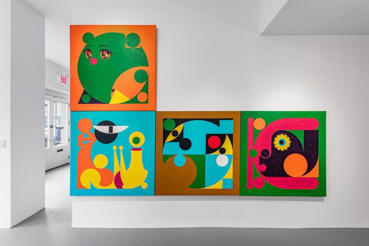 Ad Minoliti & Catalina Schliebener Muñoz, Manifesto of Immature Abstraction at Barro, photo 6