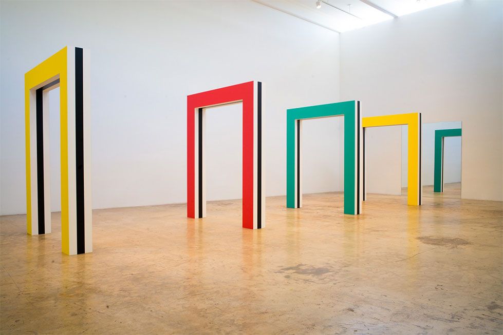 Daniel Buren, Miami at Bortolami, photo 4