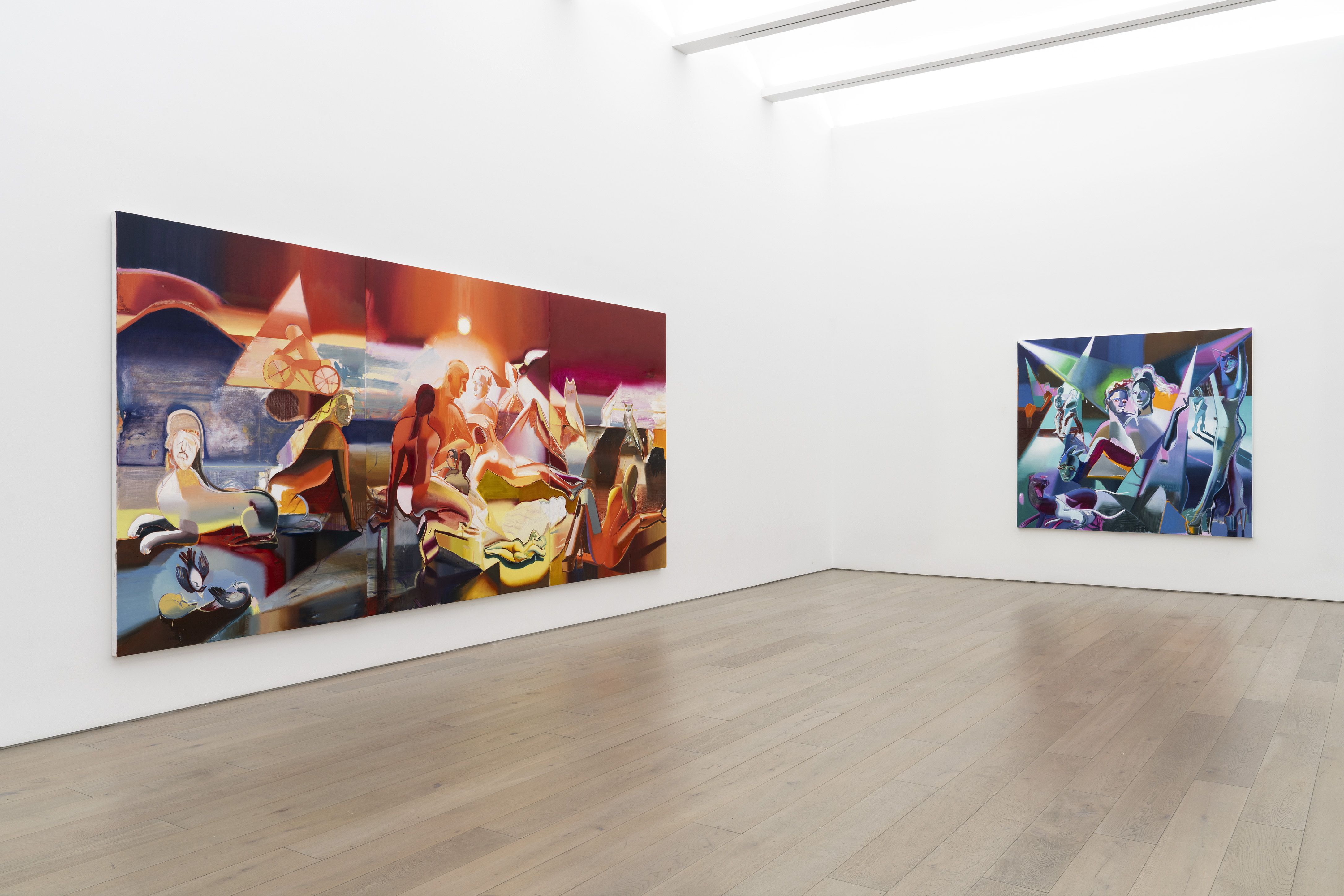Katherina Olschbaur, I Spend All Day Waiting for the Night at Perrotin, photo 2