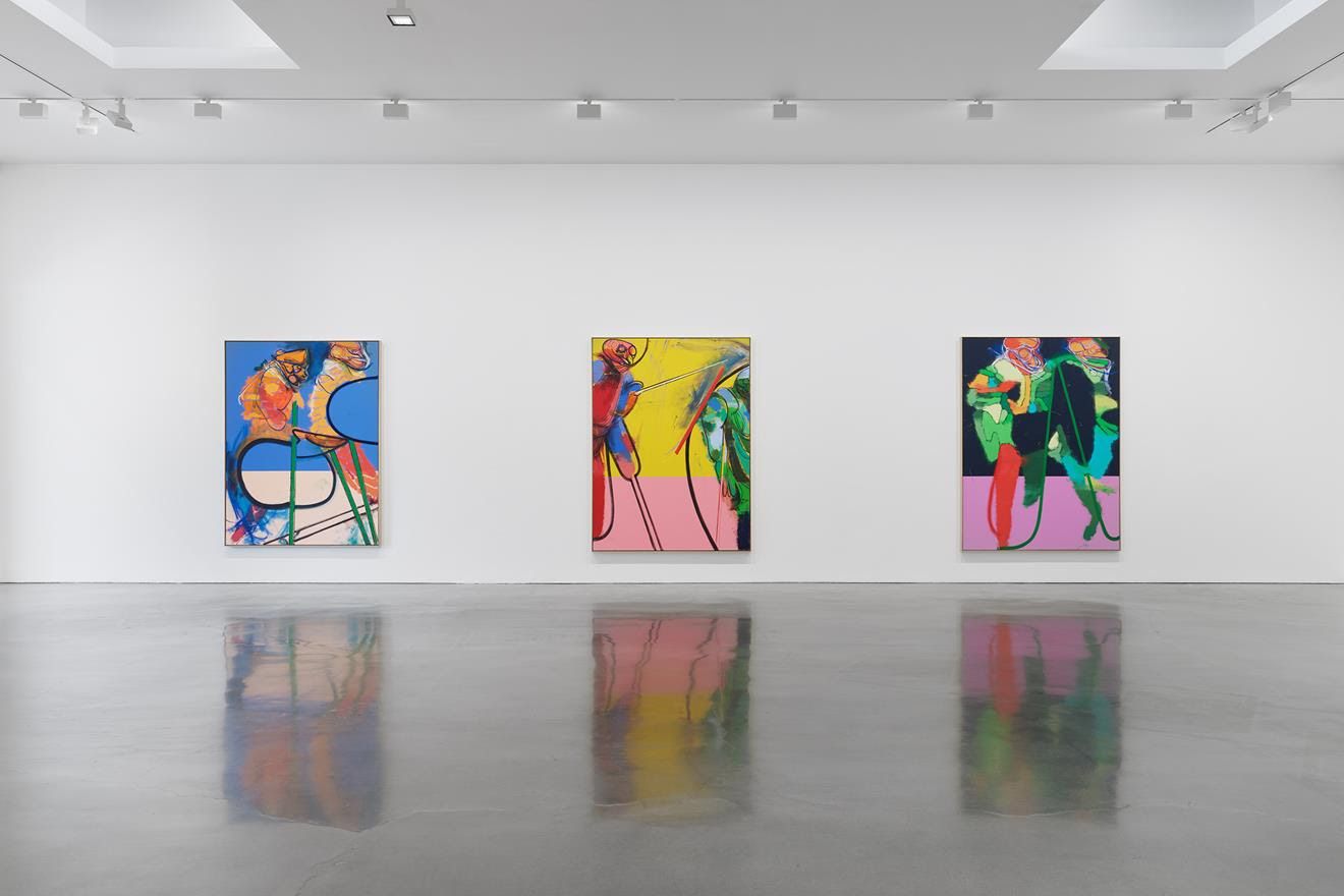 Daniel Richter, Furor II at Regen Projects, photo 2