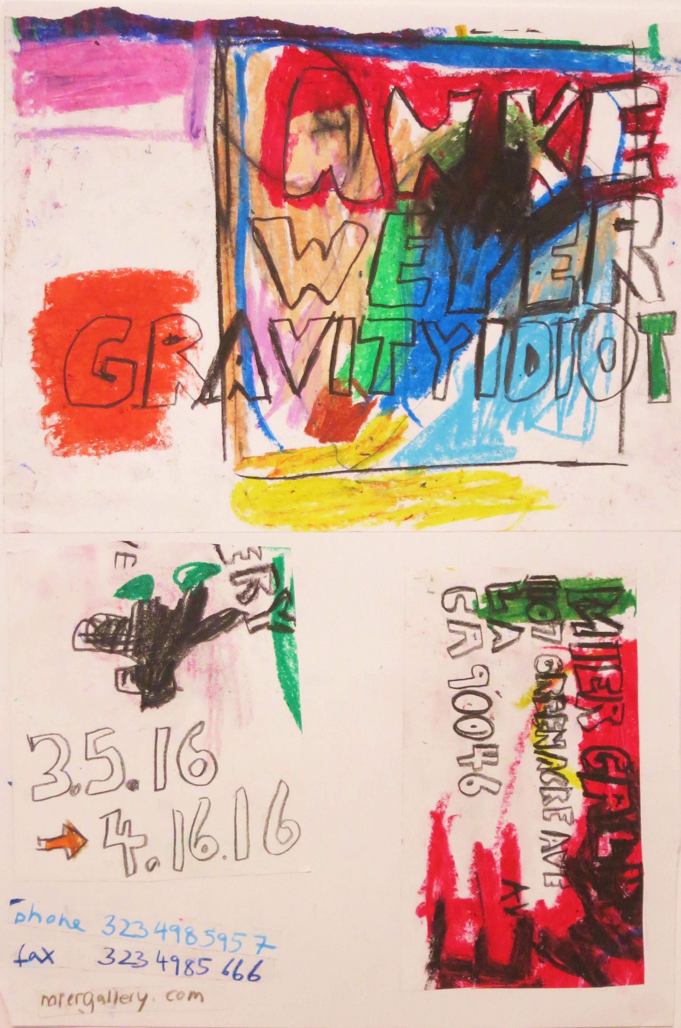 Anke Weyer, Gravity Idiot at Nino Mier Gallery, photo 2