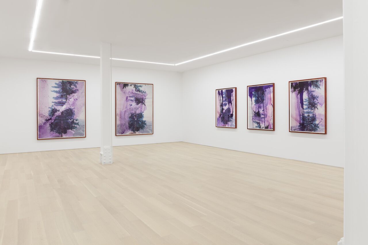 Julian Schnabel, Re-Reading at Almine Rech, photo 2