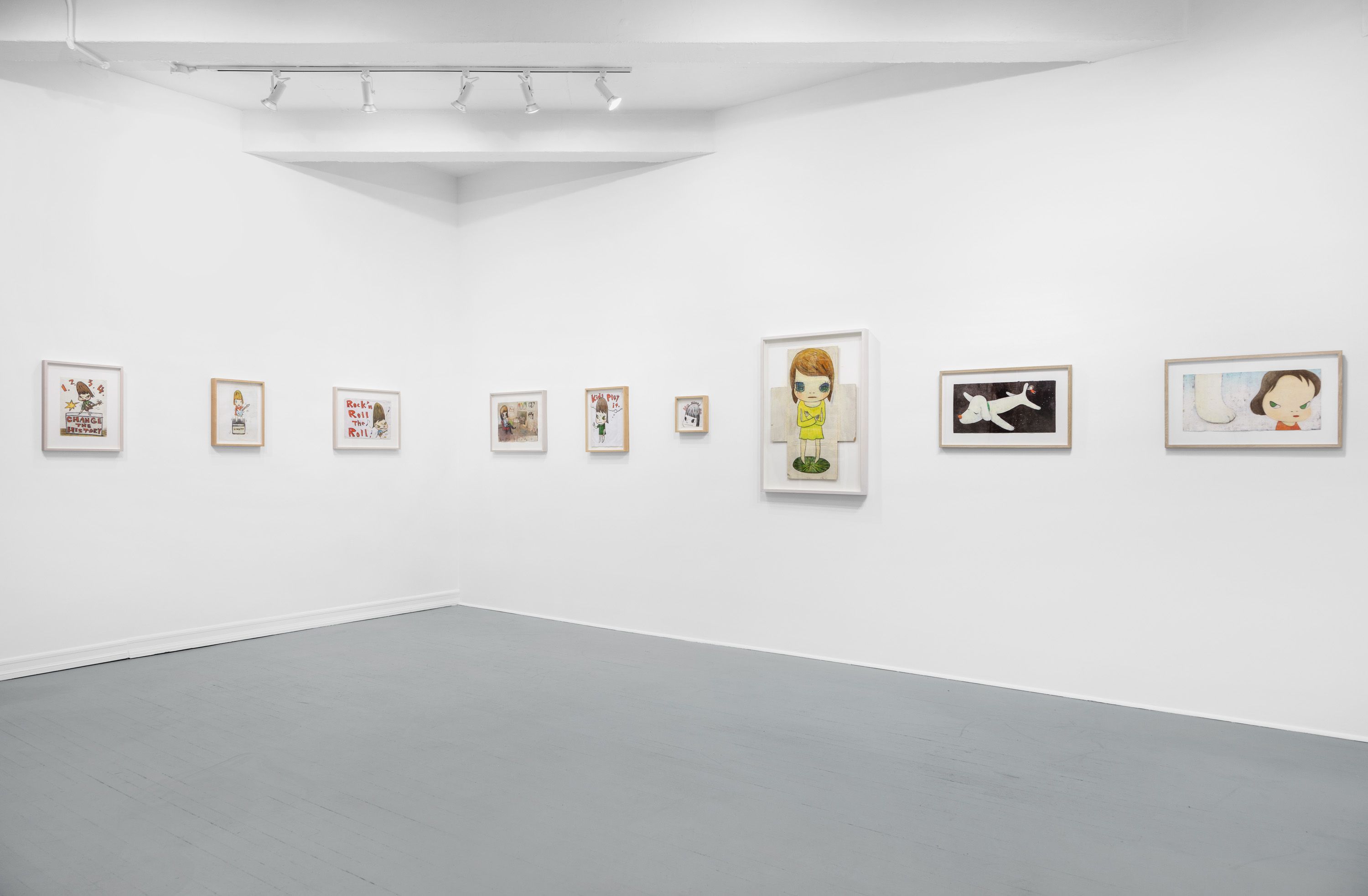 Yoshitomo Nara, Yoshitomo Nara at Charles Moffett, photo 4