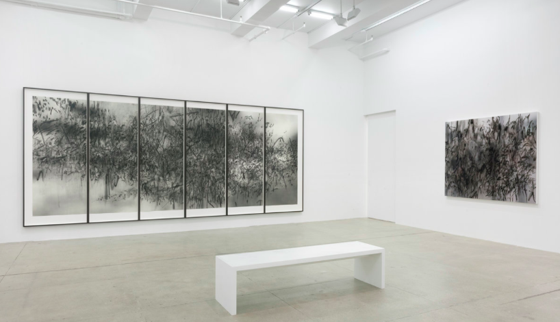 Julie Mehretu, Hoodnyx, Voodoo and Stelae at Marian Goodman, photo 7