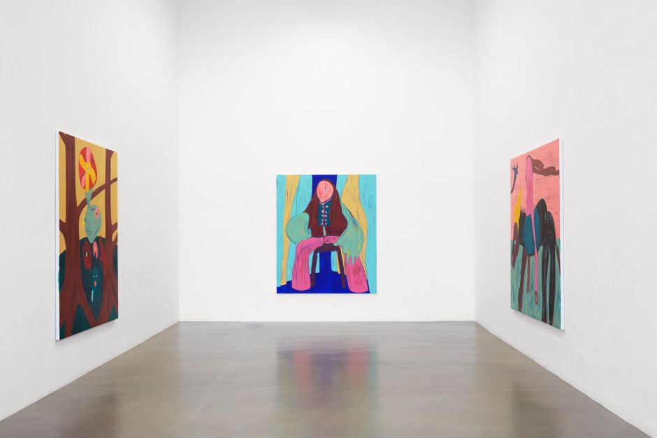Nicola Tyson, Holding Pattern at Sadie Coles, photo 2