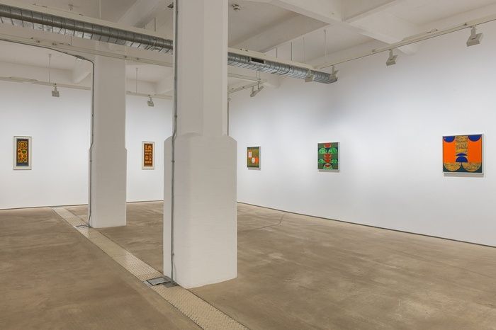 Anwar Jalal Shemza, Paintings from the 1960s at Hales, photo 2