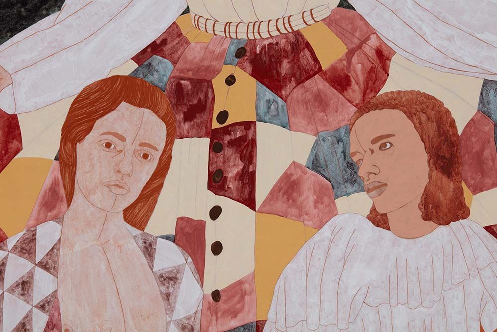 Ella Walker, Theatre of Virtues and Vices at Casey Kaplan, photo 2