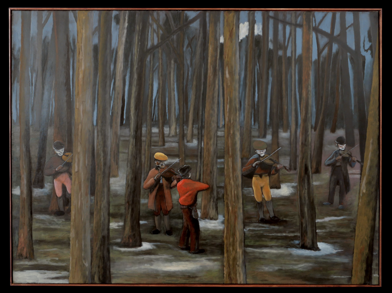 Eric McHenry, Fear of the Fiddle at Half Gallery Annex, photo 3