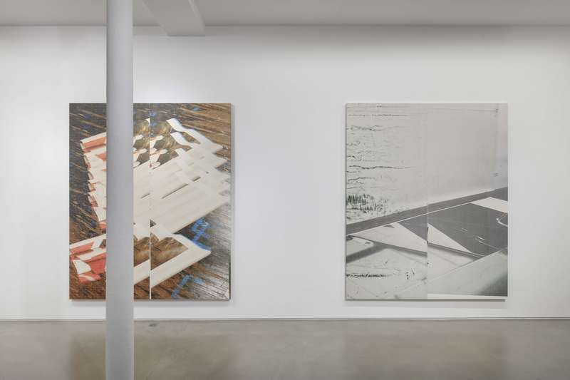 Wade Guyton, Natural Wine at Chantal Crousel, photo 6