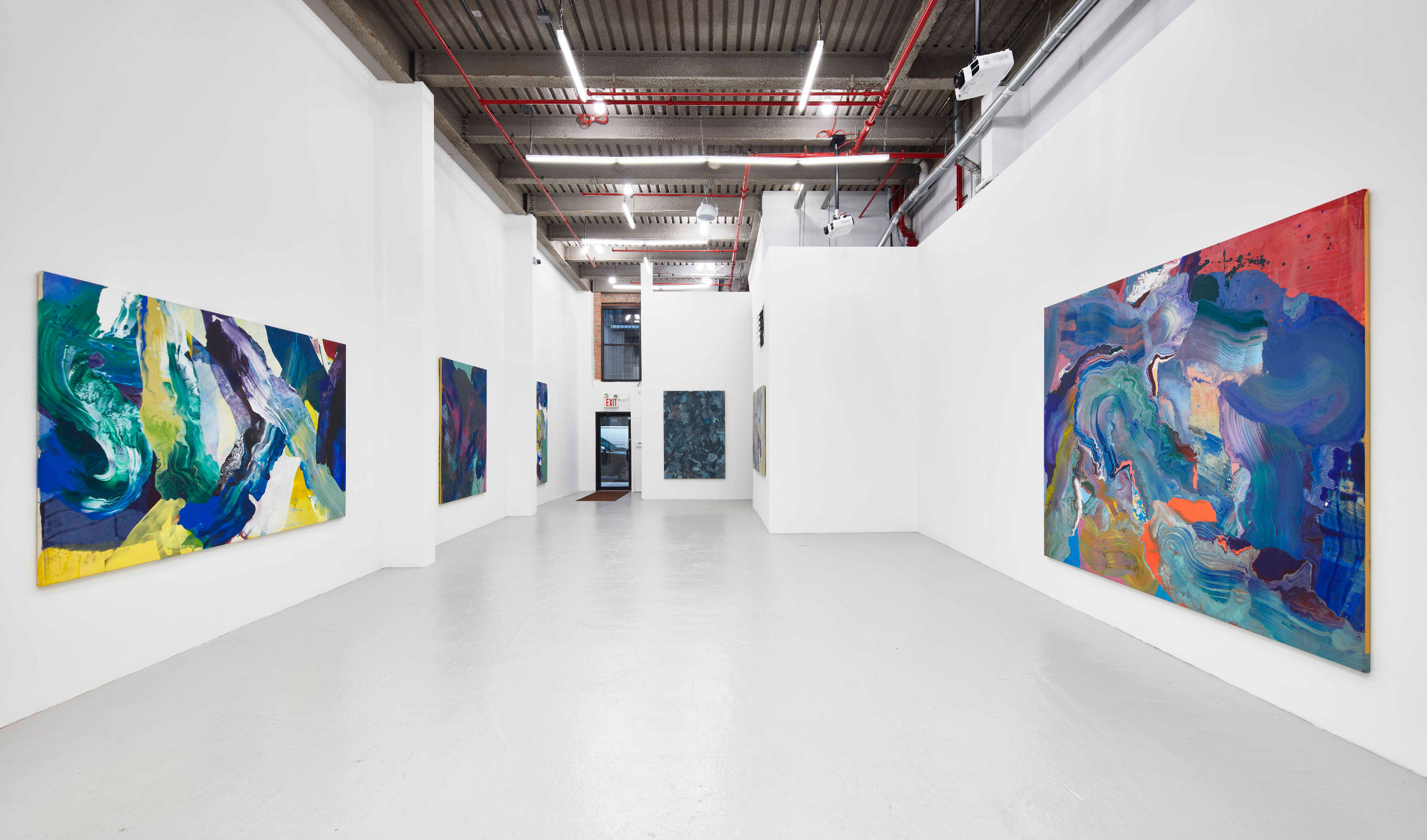 Elliott Lloyd, Color Wave, Paintings from 1973 to 1977 at David Richard Gallery, photo 4