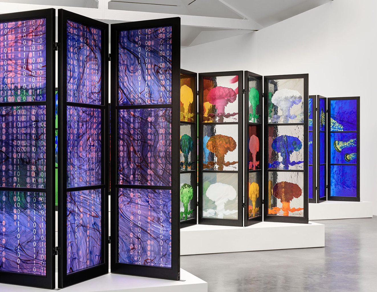 Brian Clarke, A Great Light at Newport Street Gallery, photo 2