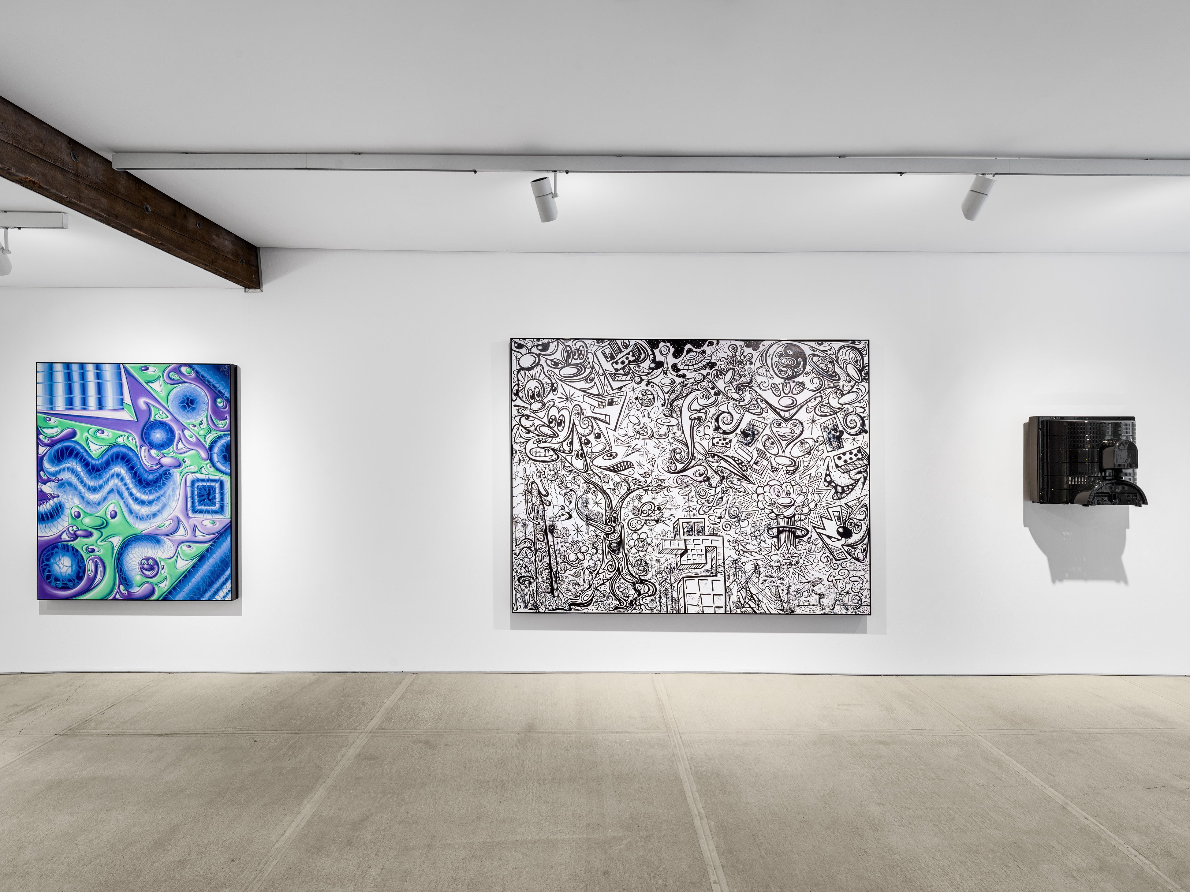 Kenny Scharf, Woodz ‘N Thingz at Totah, photo 3
