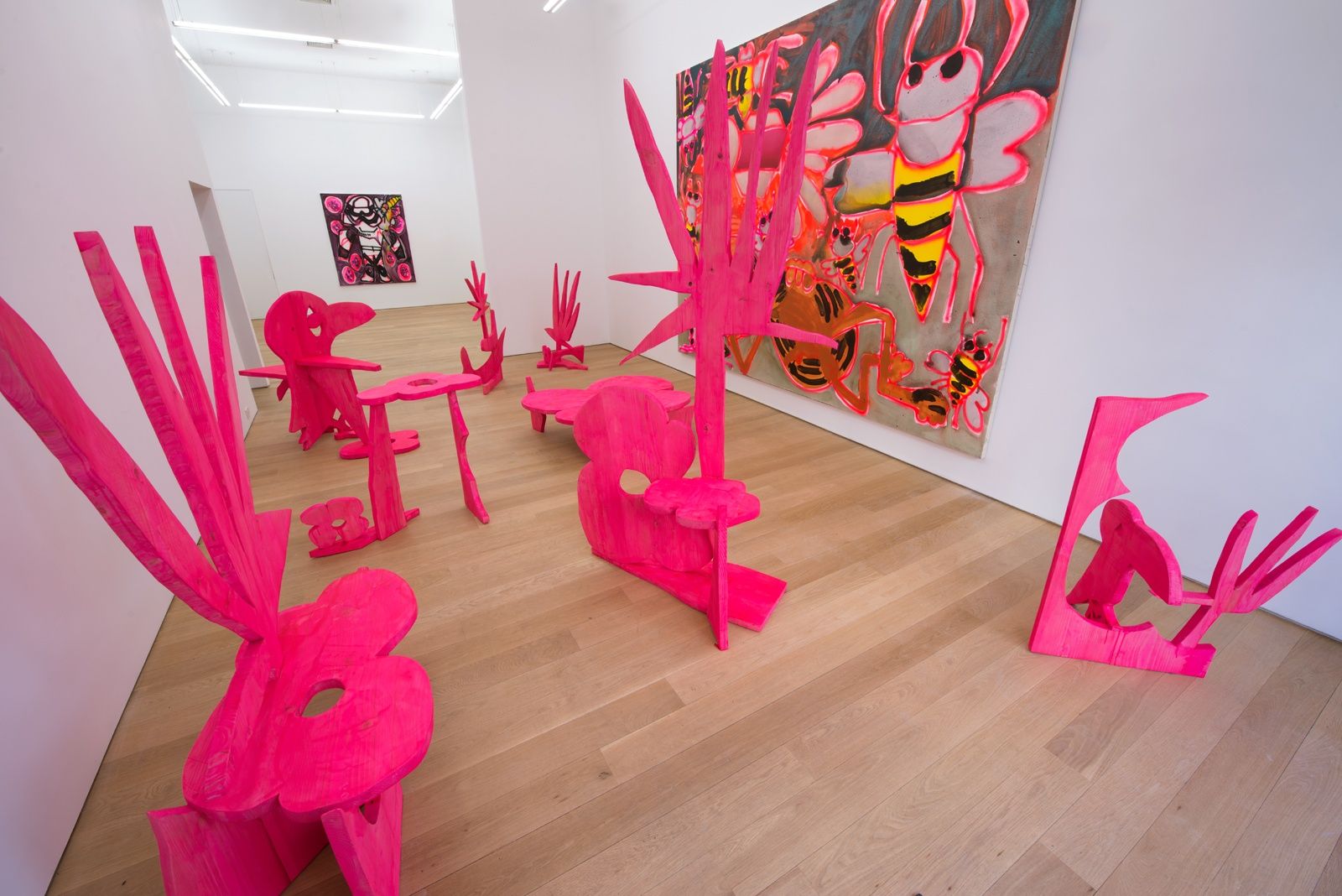Katherine Bernhardt, Green at Canada, photo 6
