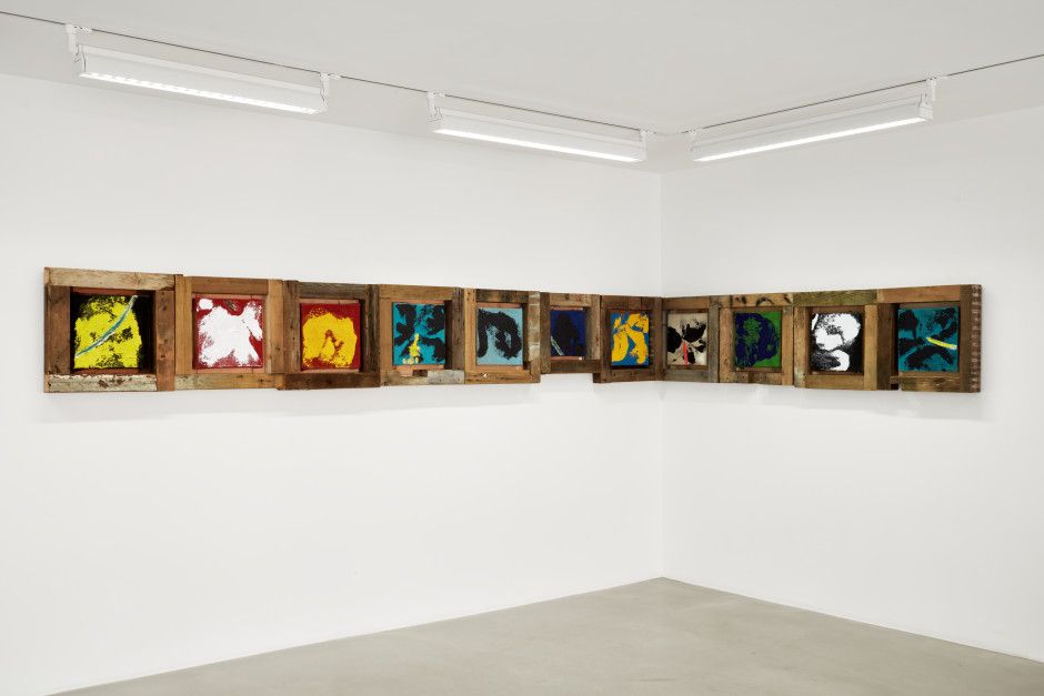 Alvaro Barrington, Wave Your Flags II at Sadie Coles, photo 11