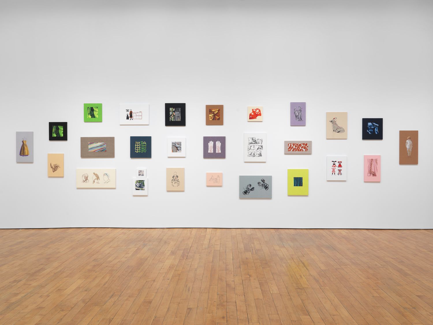 Elaine Reichek, Material Girl at Marinaro, photo 4