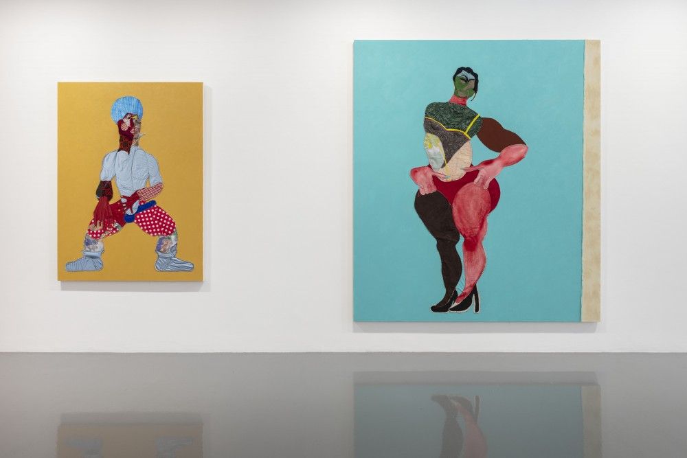 Tschabalala Self, Thigh High at Pilar Corrias, photo 4