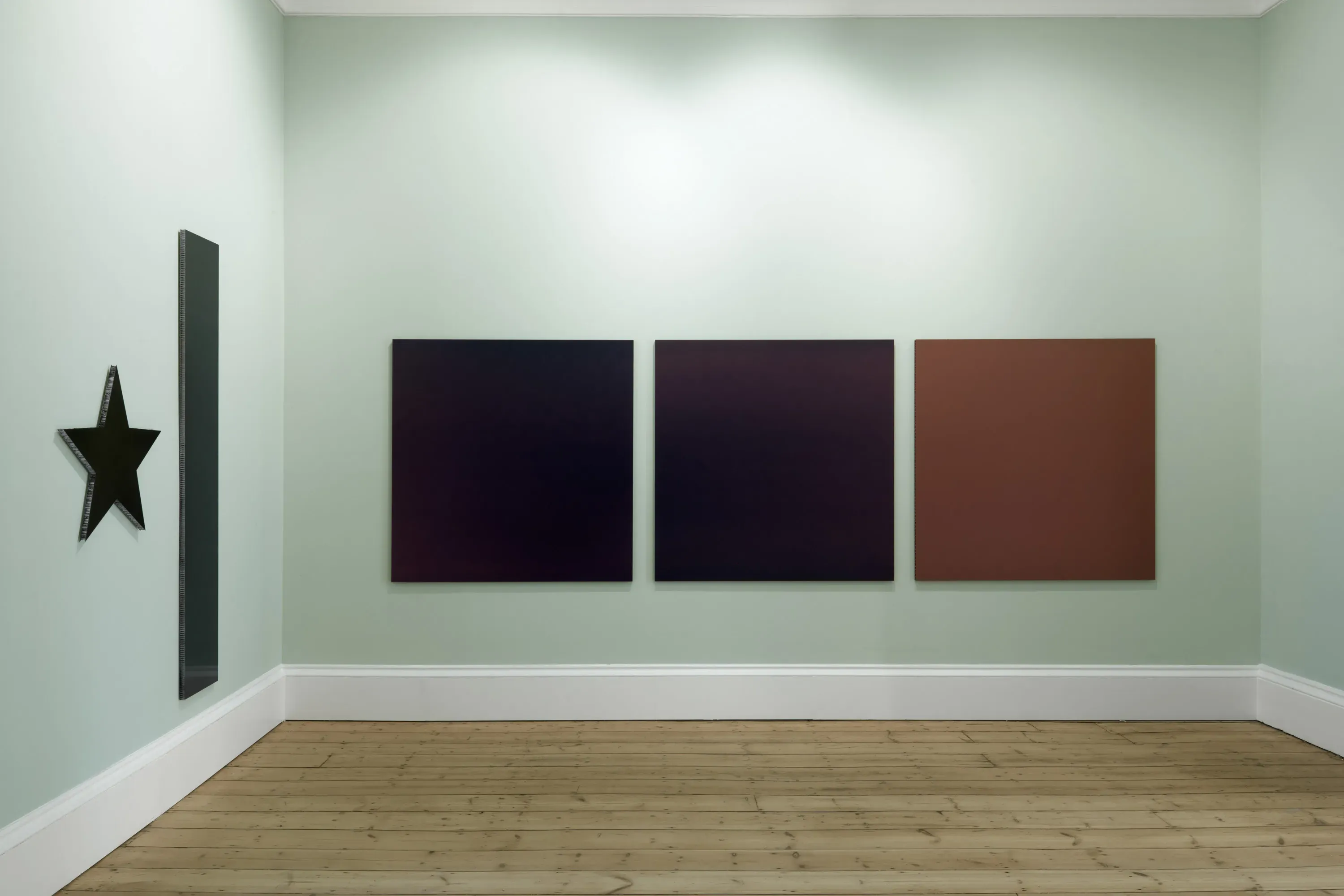 Olivier Mosset, On the Lost Highway at Massimo De Carlo, photo 7