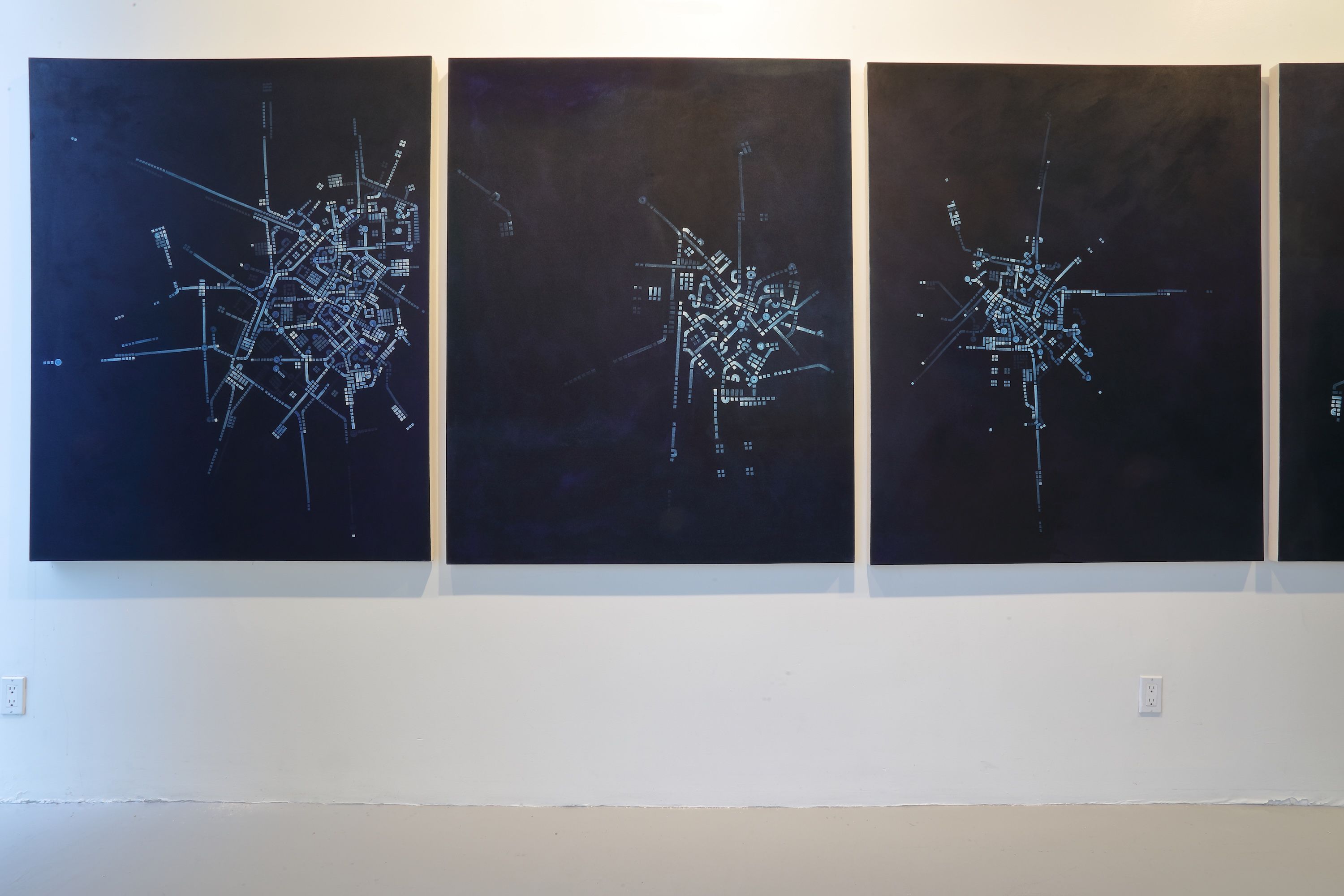 Paul Michael Graves, Technobabble Blue at Cynthia Byrnes Contemporary Art, photo 8