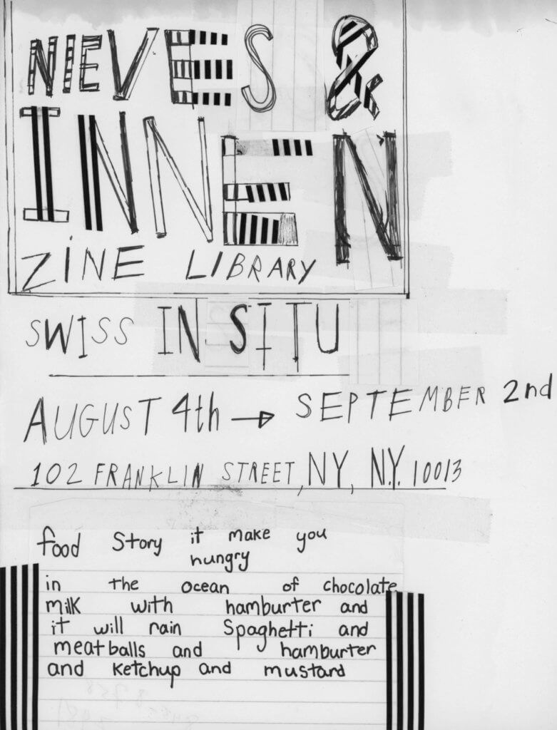 Nieves and Innen Zine Library, Nieves and Innen Zine Library at Swiss In Situ, photo 7