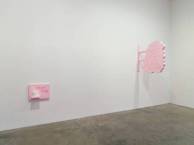 Lily van der Stokker, Huh at Koenig & Clinton, photo 2