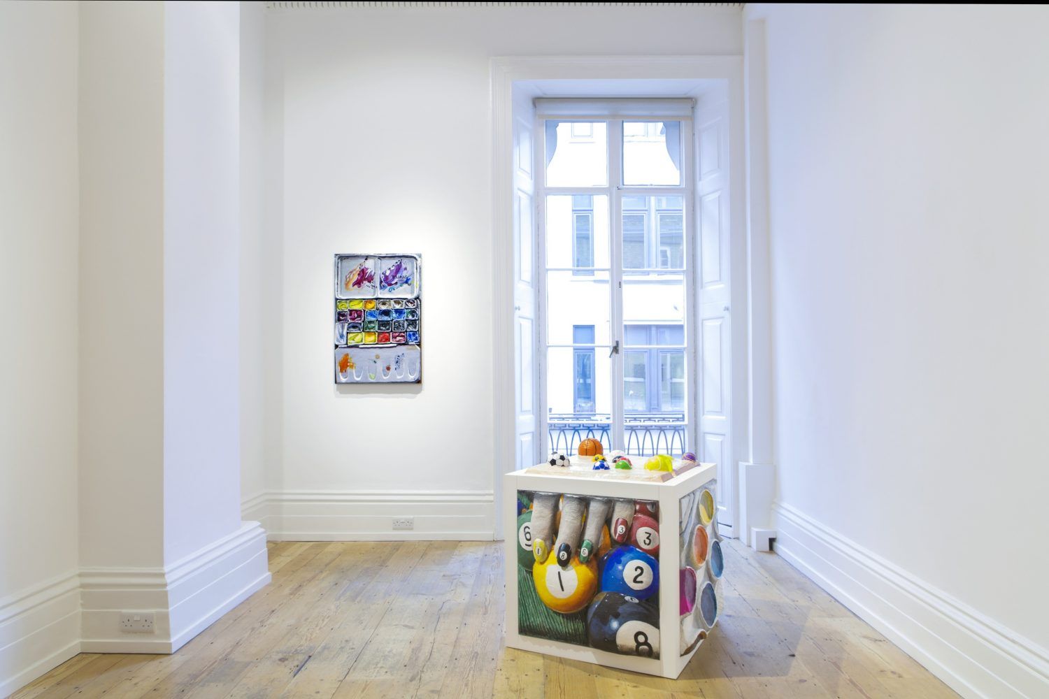 Gina Beavers, Tennis Ball Yellow at Carl Kostyál, photo 2