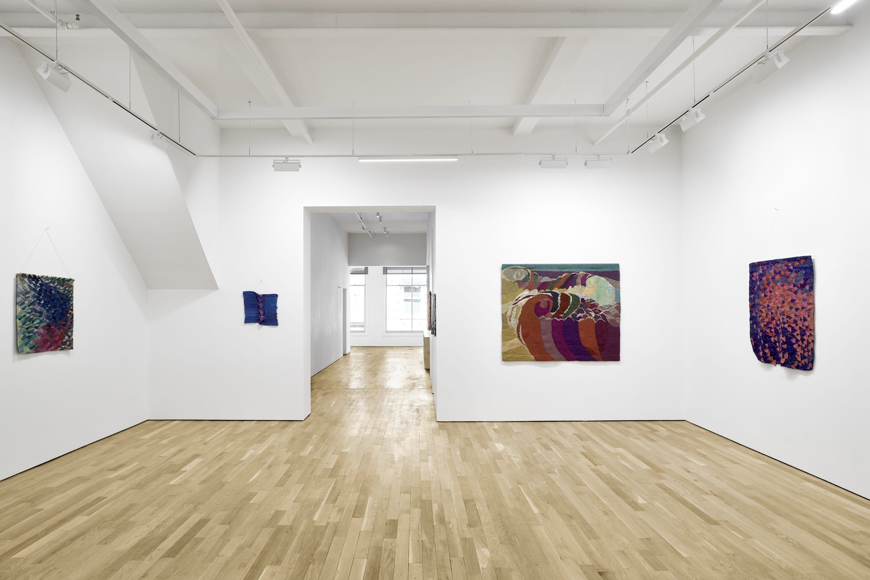 Silvia Heyden, Improvisational Nature: The Weavings and Drawings of Silvia Heyden at Charles Moffett, photo 2