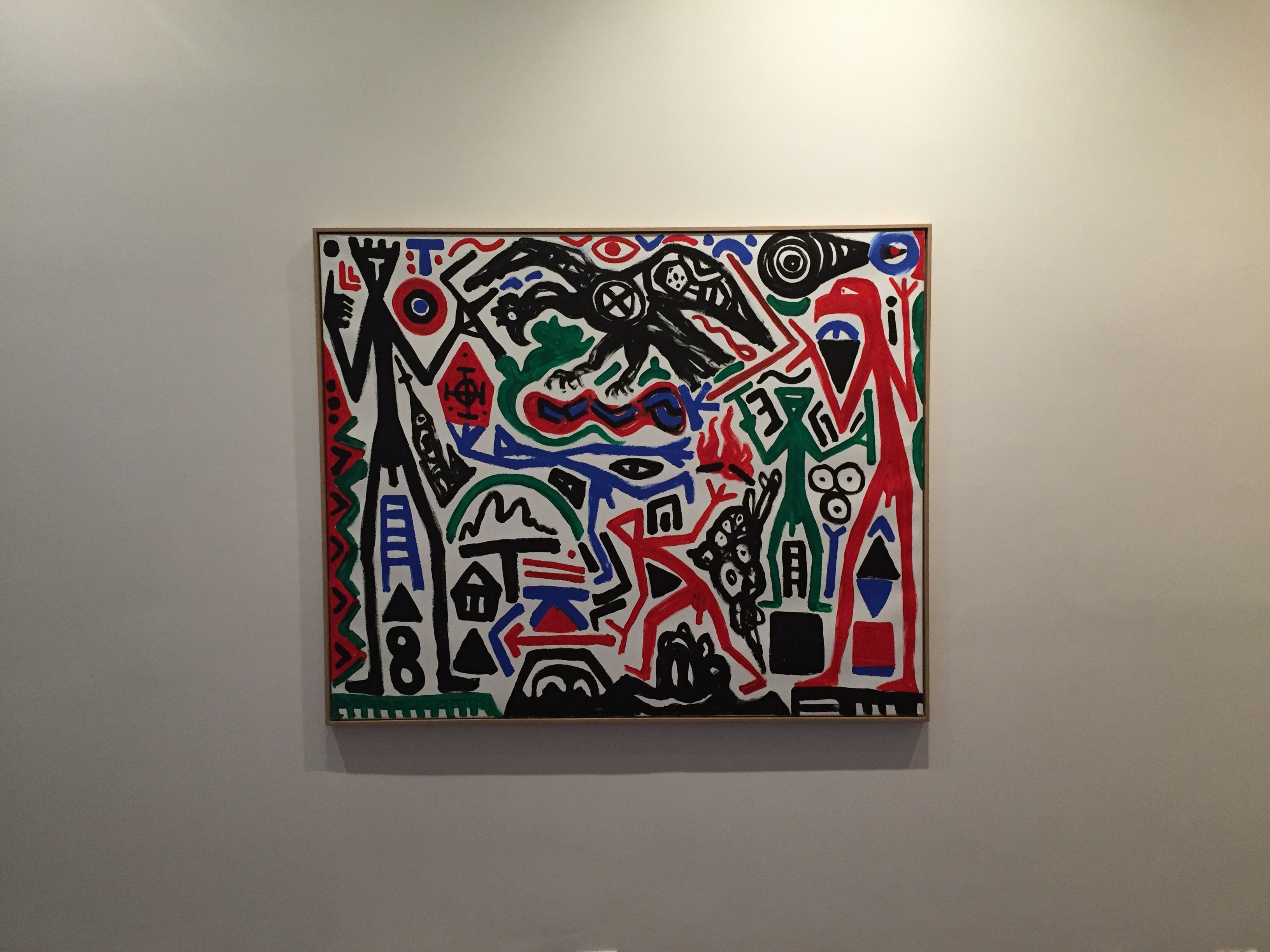 A.R. Penck, Between Light And Shadow at Michael Werner, photo 2
