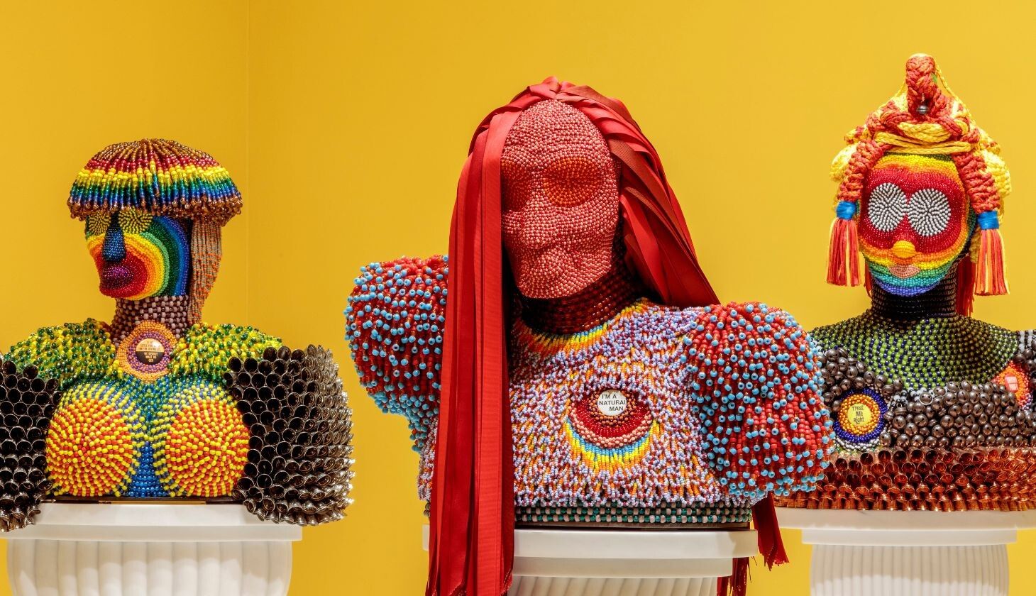 Jeffrey Gibson, The Space in Which to Place Me at The Broad, photo 2