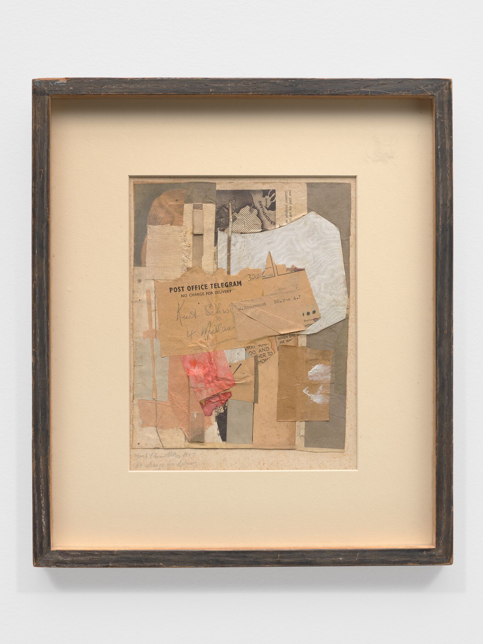 Kurt Schwitters, A Selection of Collages at Nahmad Contemporary, photo 8