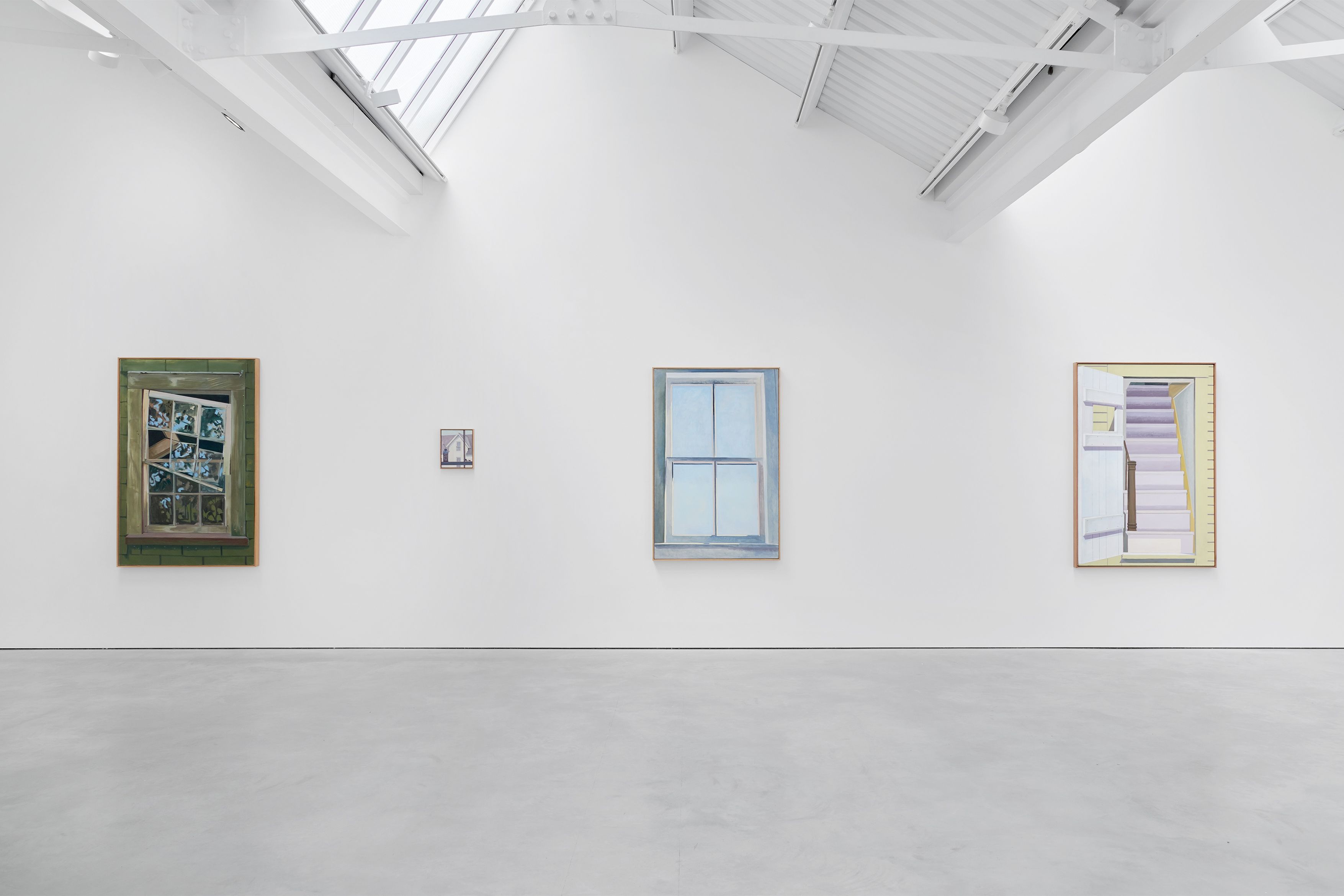 Lois Dodd, Lois Dodd at Modern Art, photo 2