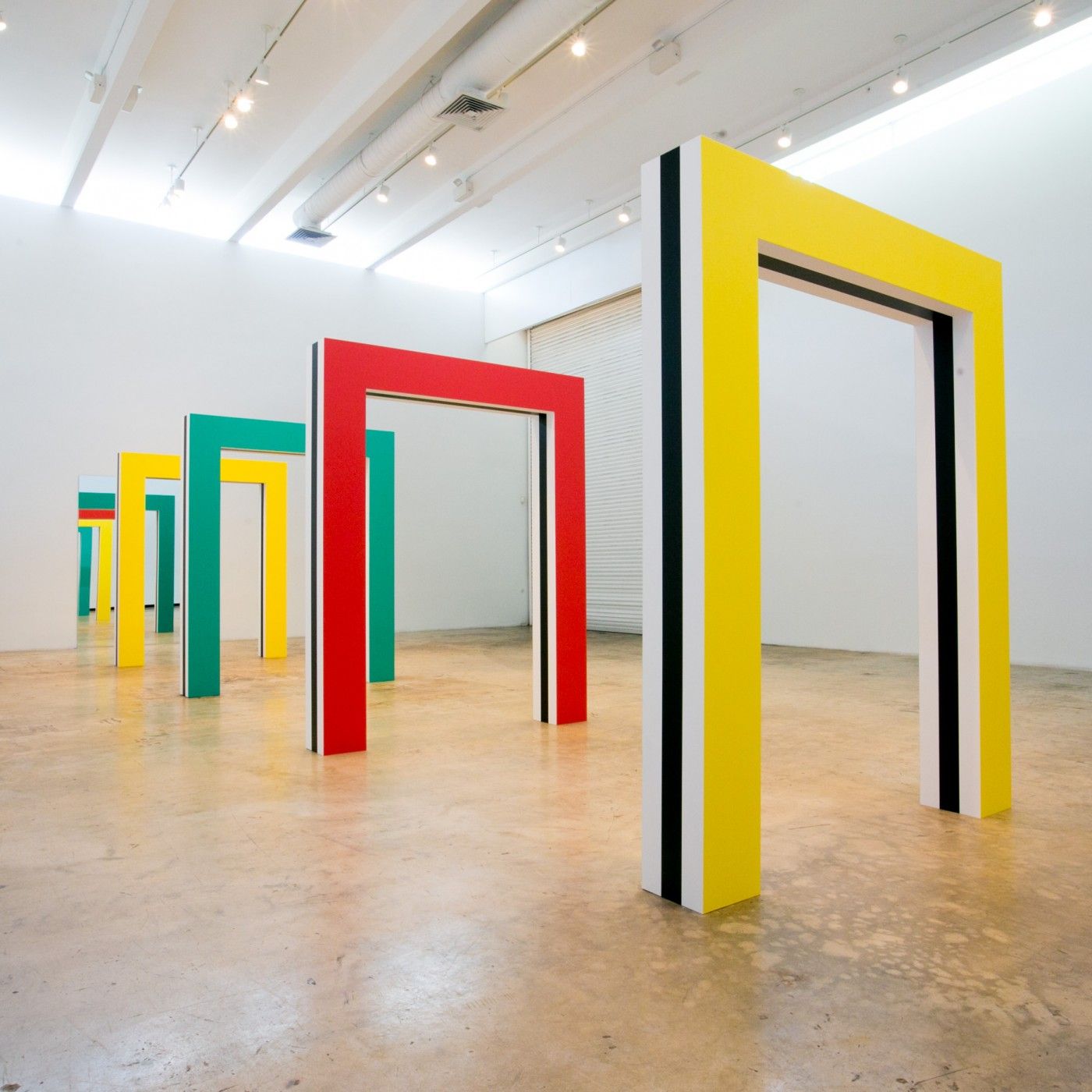 Daniel Buren, Miami at Bortolami, photo 2