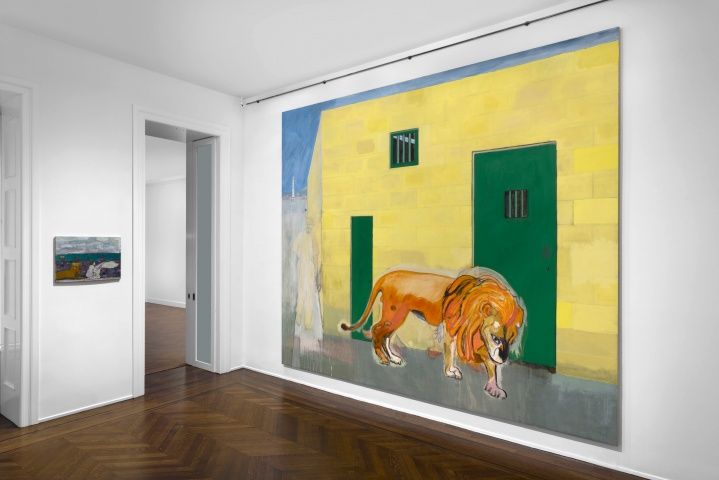 Peter Doig, Peter Doig at Michael Werner, photo 5