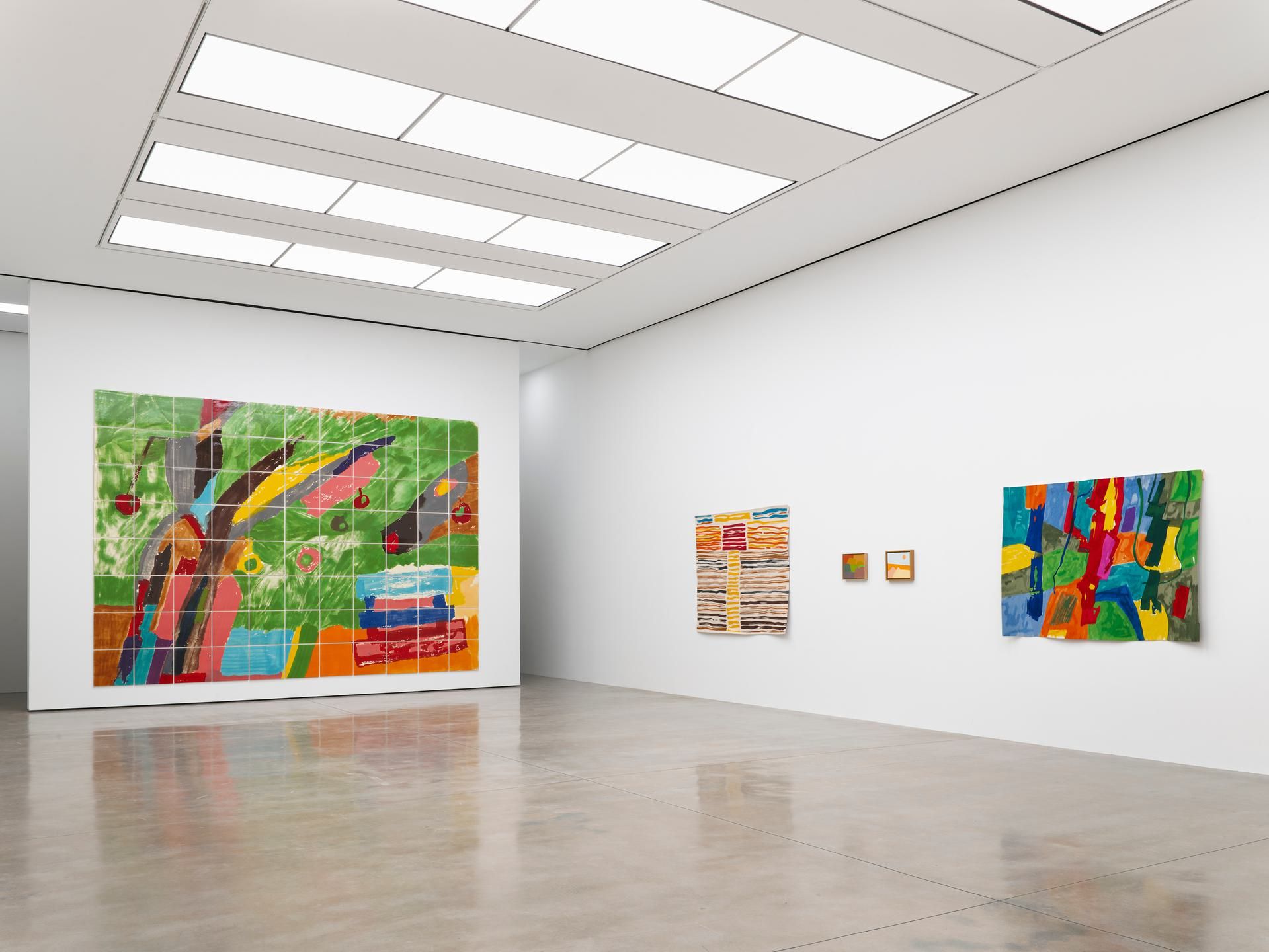 Etel Adnan, This Beautiful Light at White Cube, photo 4