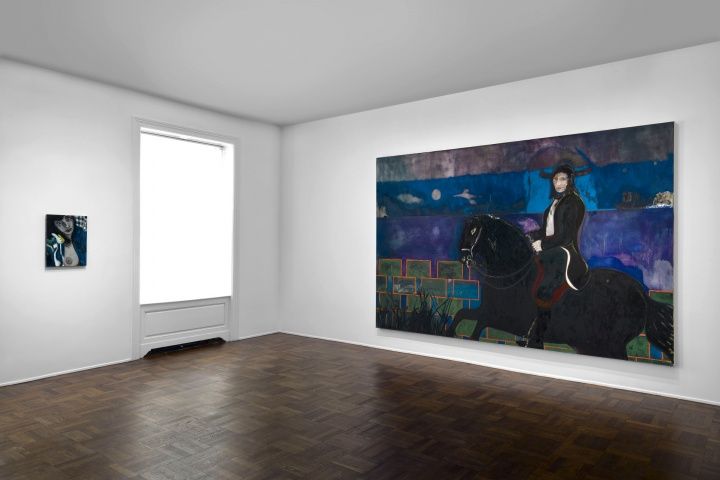 Peter Doig, Peter Doig at Michael Werner, photo 2