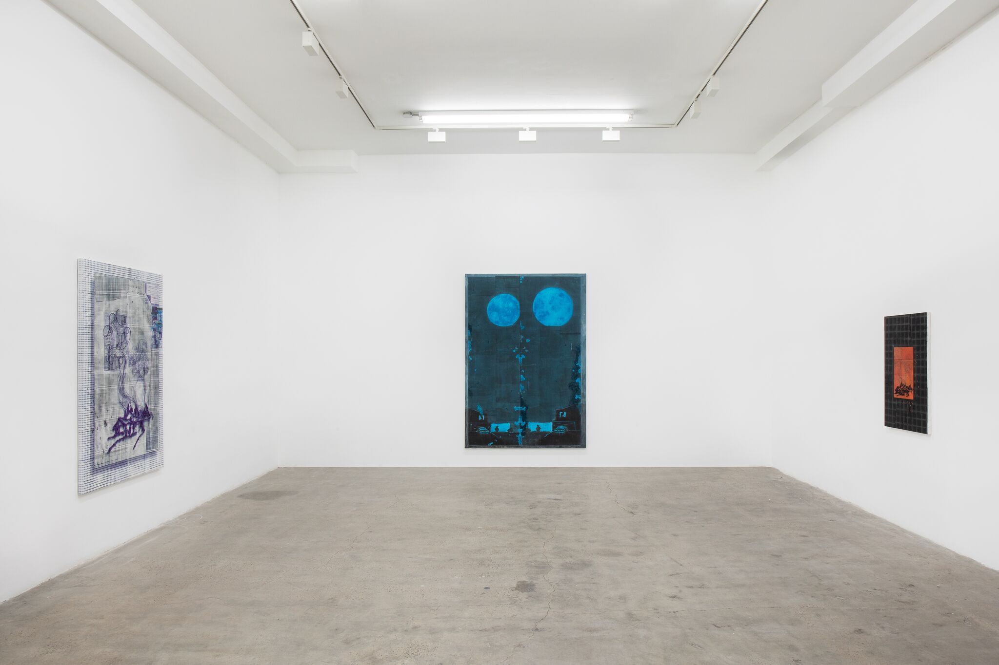 Michael Raedecker, Parade at Grimm, photo 3