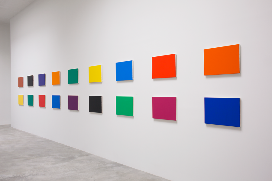 Ellsworth Kelly, Color Panels for a Large Wall at Matthew Marks, photo 2