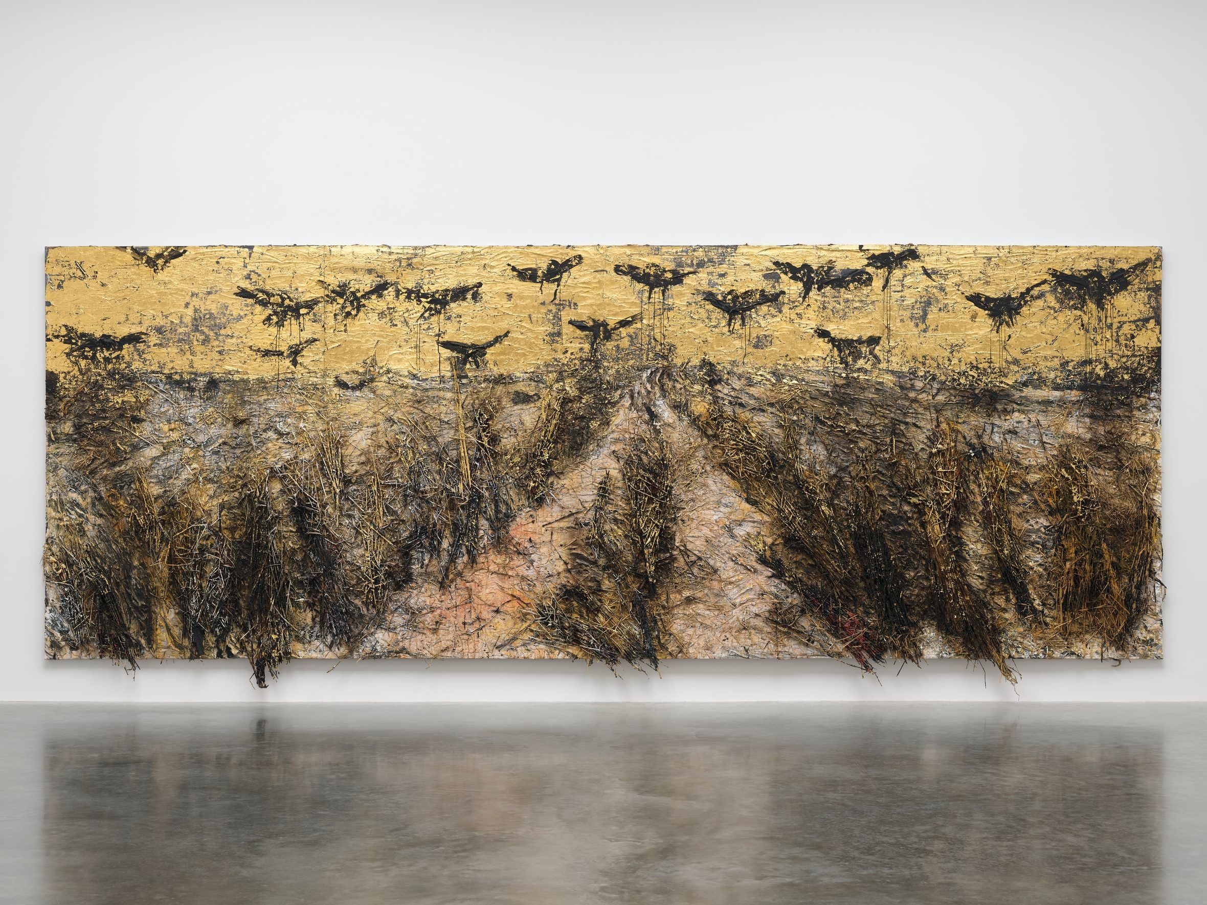 Anselm Kiefer, Sweet Golden Clime for William Blake at White Cube, photo 2